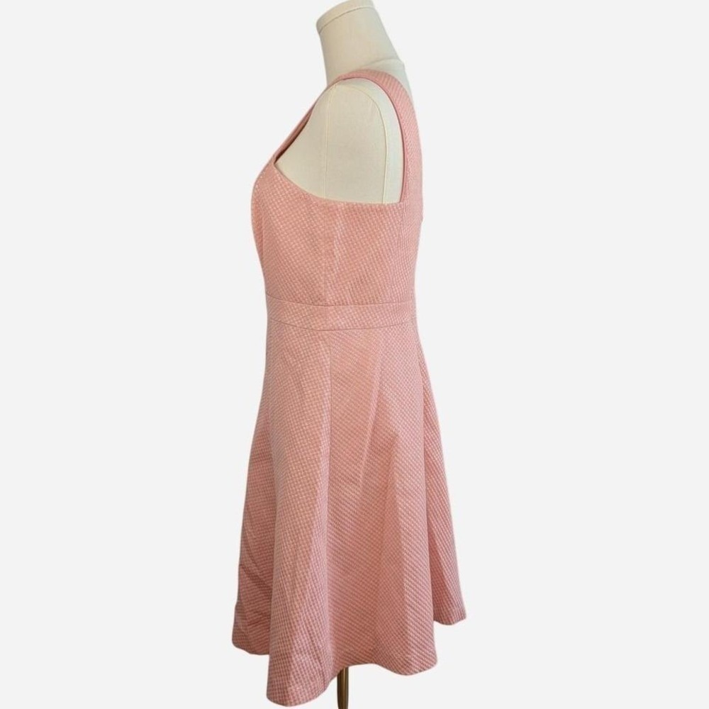 Shoshanna Junelle Blush Fit and Flare Cocktail Mini Dress Size 4 - Picture 6 of 10